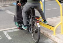 Lisboa com projeto-piloto instala pousa-pés para bicicletas