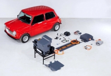 Mini clássico alvo de conversão para elétrico