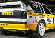 A réplica do Audi Quattro com um coração diferente