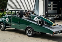 Brabham BT14 e Ford Thames Trader, a combinação perfeita