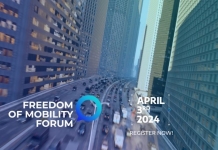Fórum Freedom of Mobility vai debater as necessidades de mobilidade de 8.000 milhões de pessoas