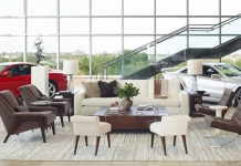 Quando os automóveis vão para dentro da sala de estar