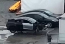 Captado por drone: será este o futuro Tesla Model 2?