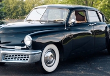 Este Tucker 48 foi utilizado no filme “Tucker – O Homem e o Seu Sonho”