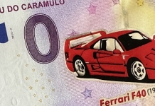 Museu do Caramulo lança edições especiais da nota do Ferrari F40