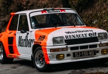 Renault 5 Turbo conduzido por Alain Prost vai a leilão