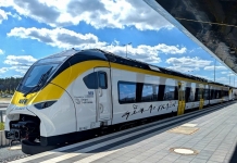 O “Giga Train” totalmente elétrico faz a sua primeira viagem na Alemanha