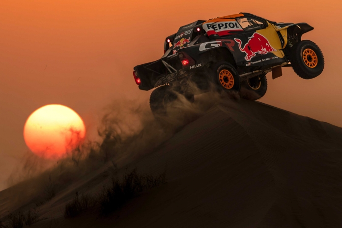 Lucas Moraes and Armand Monleon from Toyota Gazoo Racing - Action