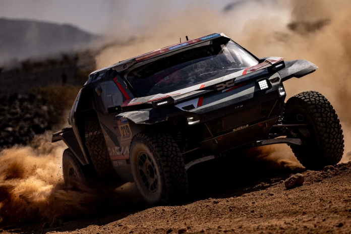 Sébastien Loeb and Fabian Lurquin