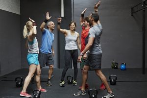 aulas de grupo, ginásio