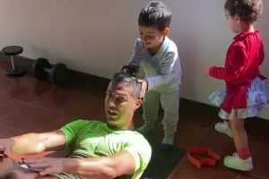 treino cristiano ronaldo