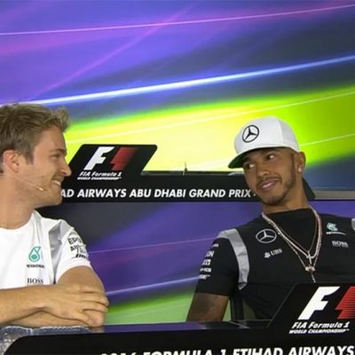 Rosberg e Hamilton: Adrenalina a subir