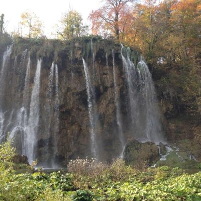 Volta ao mundo de moto: As cataratas da Croácia