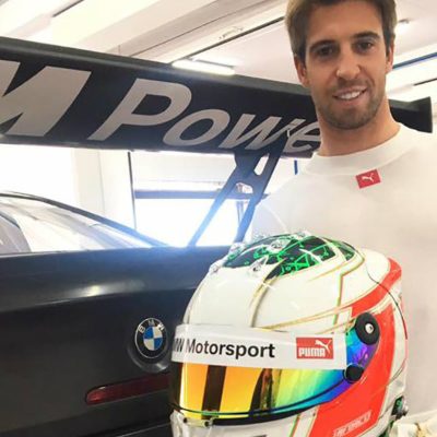Félix da Costa em testes com o BMW M6 GT3…e com novo capacete
