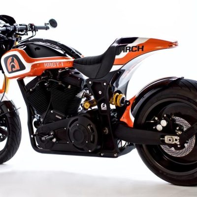 Keanu Reeves cria moto com estilo único