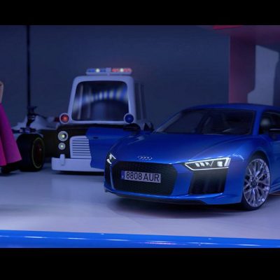 A boneca que decidiu conduzir um Audi