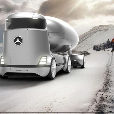 Mercedes-Benz E-truck: Português imagina camião do futuro