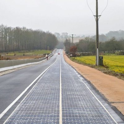 A primeira estrada solar do mundo