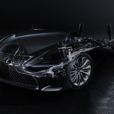 Novo topo de gama da Lexus em janeiro