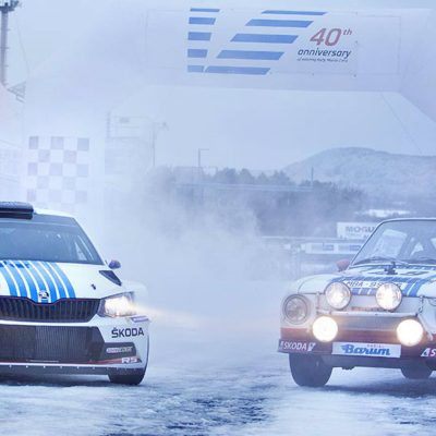 Skoda faz homenagem aos seus 40 anos de vitórias