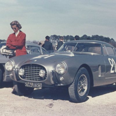 Este Ferrari foi baptizado apenas depois da corrida