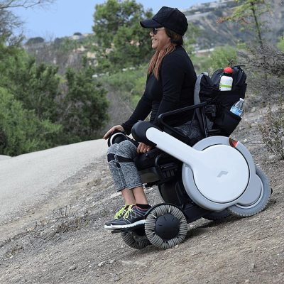 Revelada cadeira de rodas para terrenos acidentados